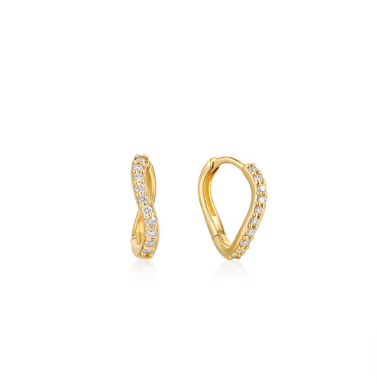 Oorringen - Goud - Diamant - 11,5 mm - 11,5 mm